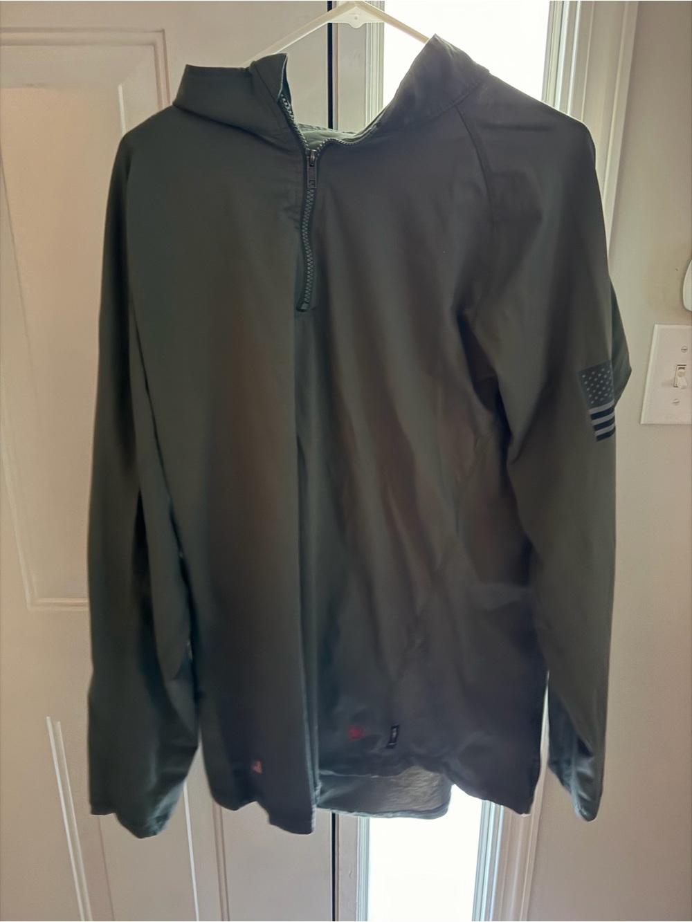 FR Combat Stretch Patriot 1/4 Zip Work Shirt XL